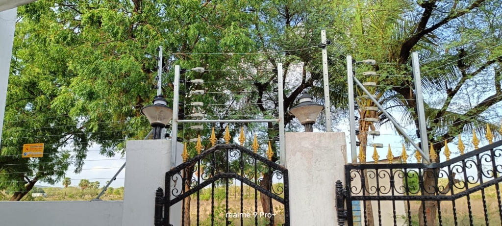 Solar Fencing Gate Installation